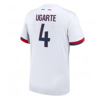 Billiga Paris Saint-Germain Manuel Ugarte #4 Borta fotbollskläder 2024-25 Kortärmad